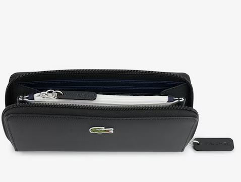 Grand portefeuille Lacoste zippé L.12.12 Concept