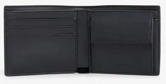 Portefeuille moyen FG en cuir Lacoste