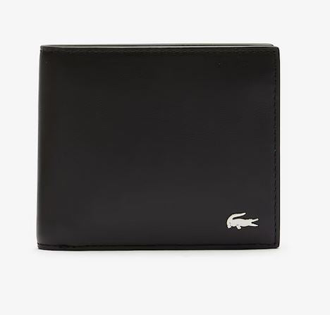 Portefeuille moyen FG en cuir Lacoste