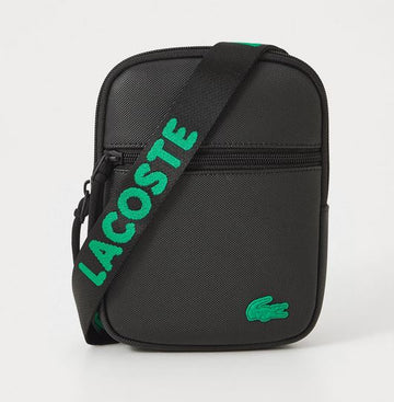 FLAT - Sacoche - noir Lacoste